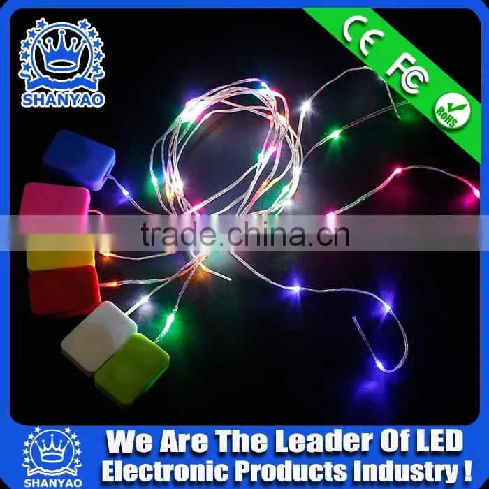 3V 6V Battery-operated LED Flexible Line Light Strip For Decorating Tent etc Products