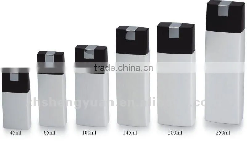 flat lotion bottle for sunblock BB cream bottle