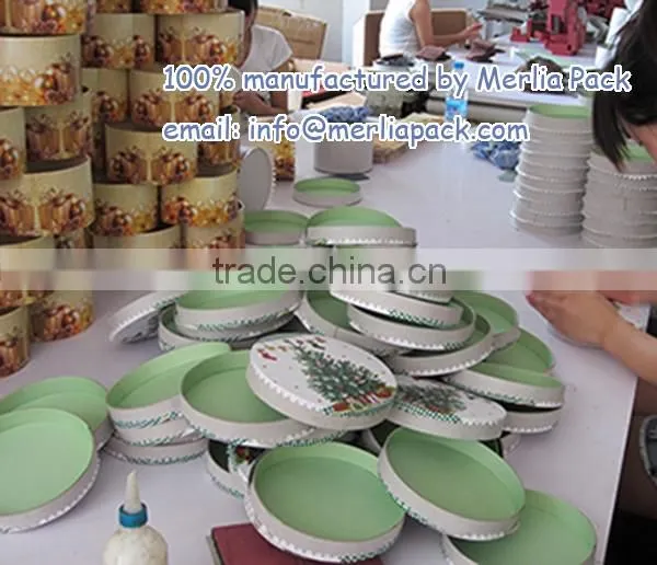 hot sale 2016 christmas collections boxes cylinder paper tube boxes