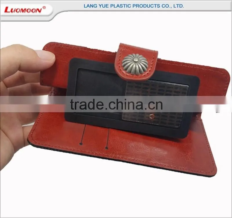 two color universal mold make denim leather cell phone case for oppo r831k f1 r831 f1 plus