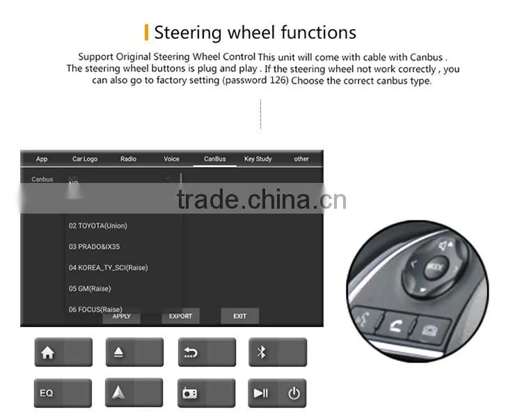 7 Inch 2 din Android touch Screen Black screen stereo sounds car gps dvd player OEM for MITSUBISHI OUTLANDER LANCER X ASX