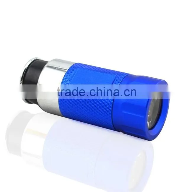 Jyicoo 12V Cigarette Lighter Torch Light LED Car Flashlight Led Rechargeable Emergency Light