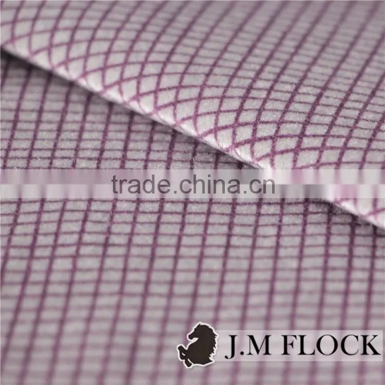 Wholesale price easy cleaning nylon flock fabric flocked sofa fabric velvet