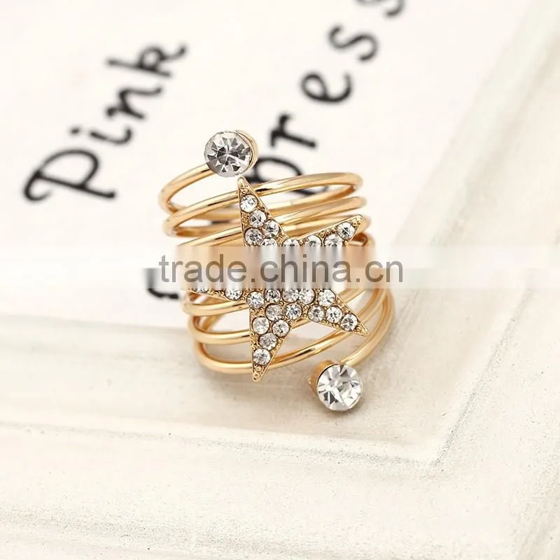Fashion premier jewelry star love wedding rings