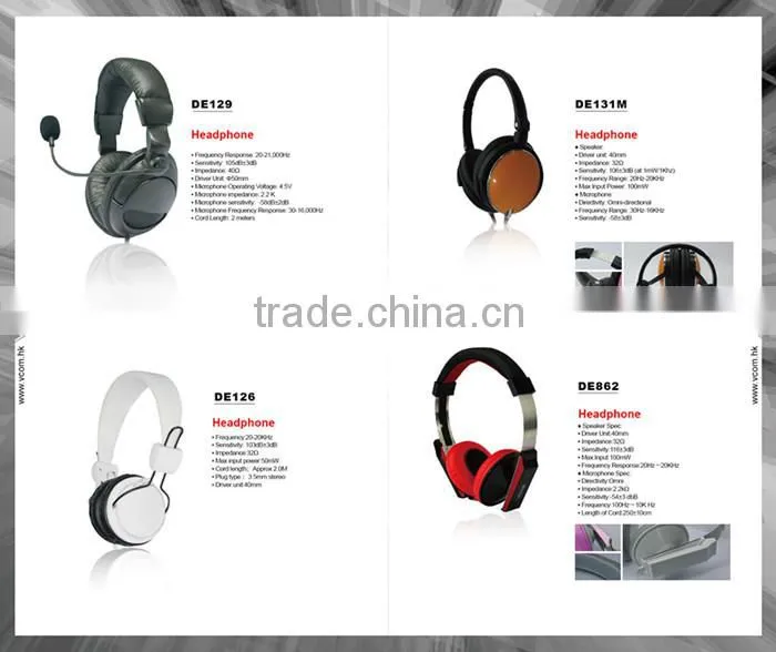 VCOM 2015 New Style Stereo Mini Wireless Bluetooth Headphone for Sports
