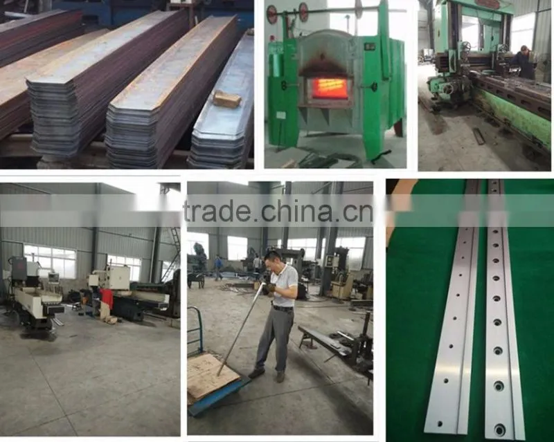 packaging bag making machine biade, plastic cutting knives