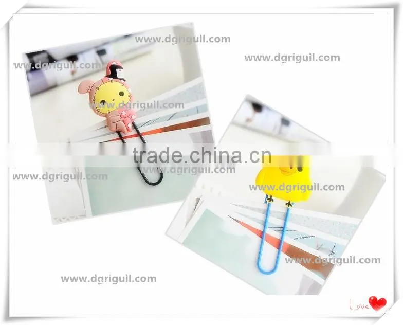 custom logo metal paper clip 2014 hot sell