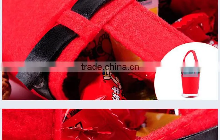 Christmas Tree Table Decoration Gift Toy Wedding Candy Handbag Santa Pants Treat Bag