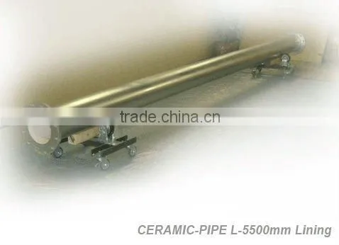 High wear resistant Ceramic Lined Steel Pipe