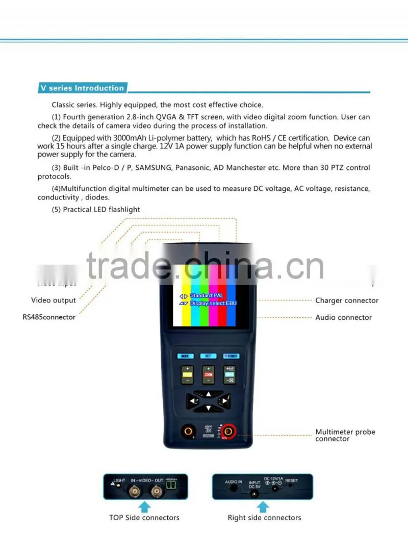 IW-V series HD Combine Tester