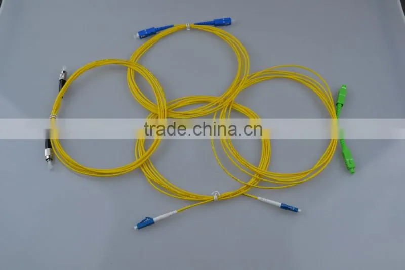 SC/UPC Single Mode Fiber Optic Patch Cord