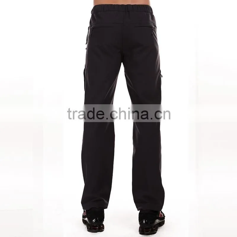 High quality mens sports ployester track pants quick dry hiking pants