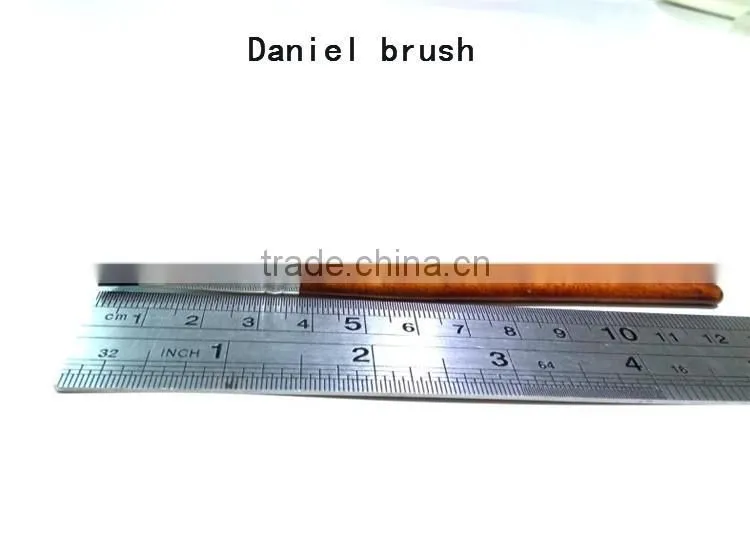 oblique angled small Eye Shadow brush daniel makeup brushes tool