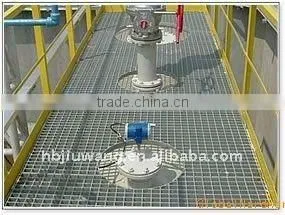 Galvanized platform floor steel grating(workshop grates)