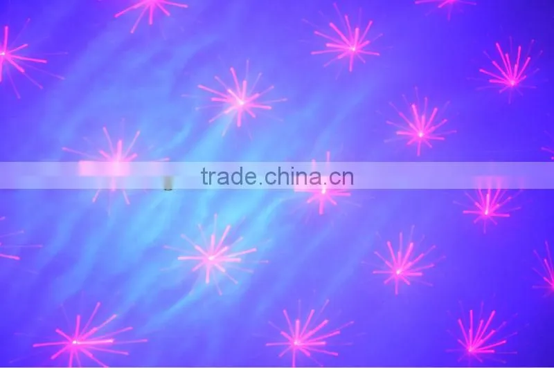 professional RGY Romantic Star Burst dj laser pointer
