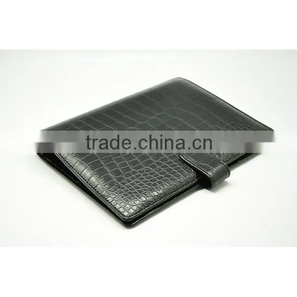 Textbook covers with 6 ring binder and embossed logo