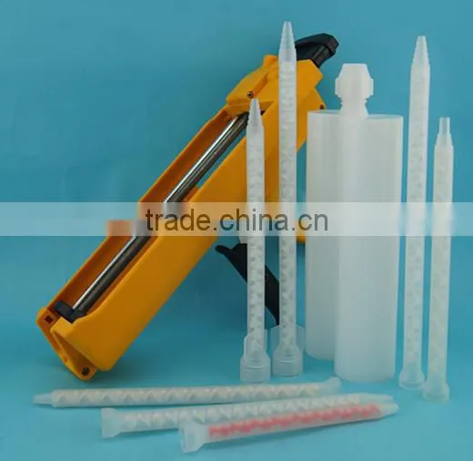 600ml 1:1 plastic empty dual caulking cartridge