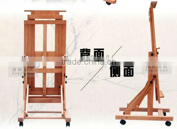 in stock 60*65*142(300)cm beech wood big master art easel