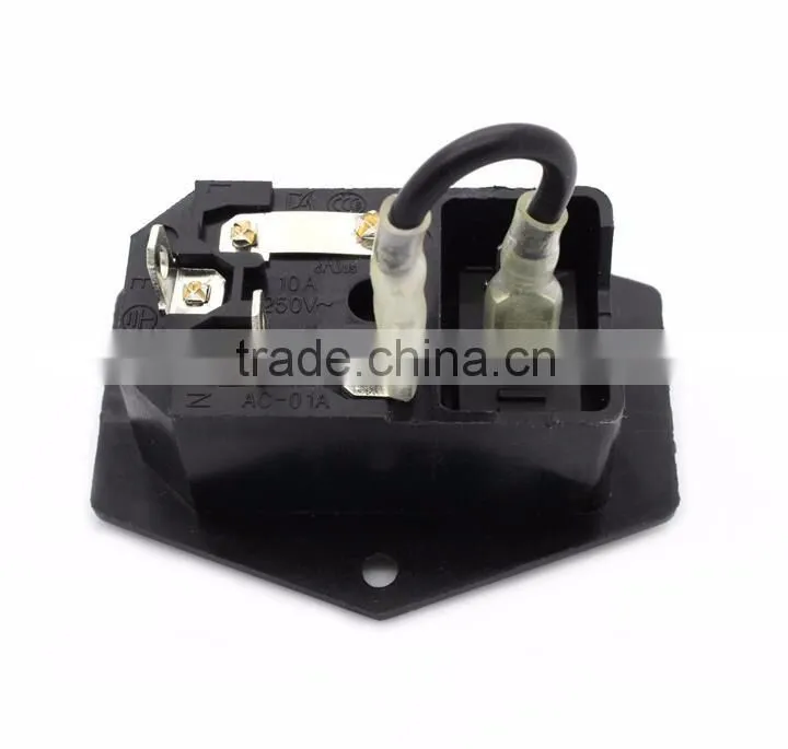3d printer accessory/parts makerbot ultimaker 3 in 1 fuse power supply socket top quality three in one socket