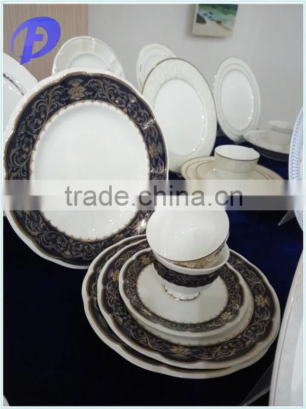 61pcs bone china dinnerware/dinner set/dinner plate