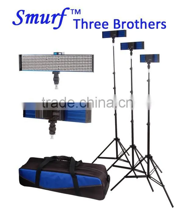 LED Photo Video Light Kit High CRI 95+ Bi-color Dimmable