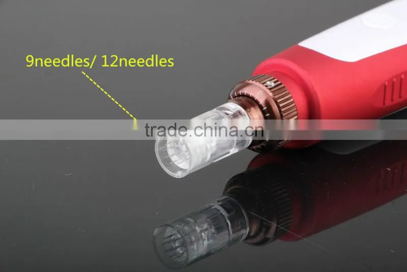 NL-EDP01 electric dermapen skin needling derma pen cows feet removal face lifting (CE)