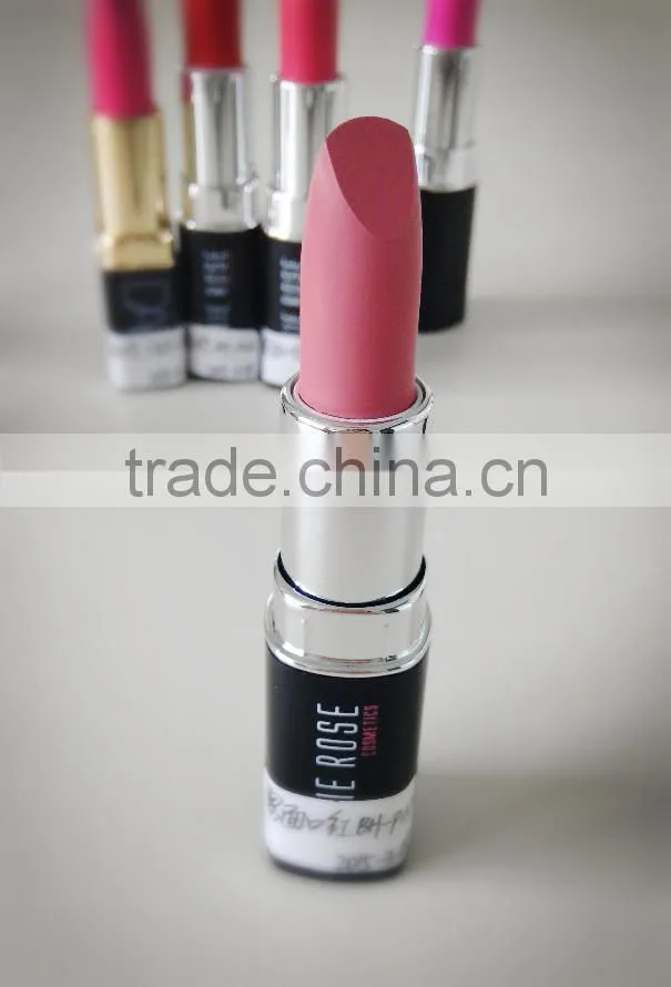2016 Top Grade Matte Lipstick,Bright Shine Waterproof Lipstick With Cute Tube