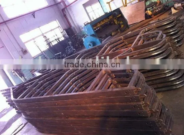 customiezed galvanized trailer frame