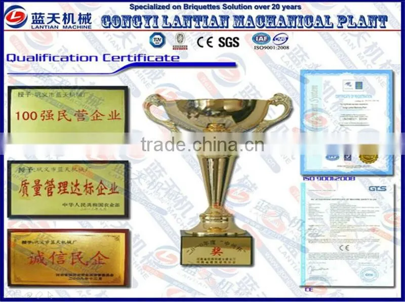 Specialize in energy saving machine wood briquette charcoal making machine