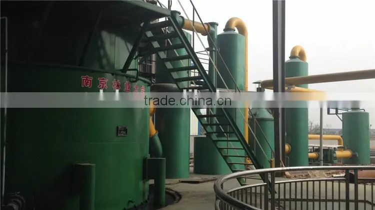 Biomass downdraft fixedbed gasifier for burn boilers, kilns . rice husk gasification power plant electric plant