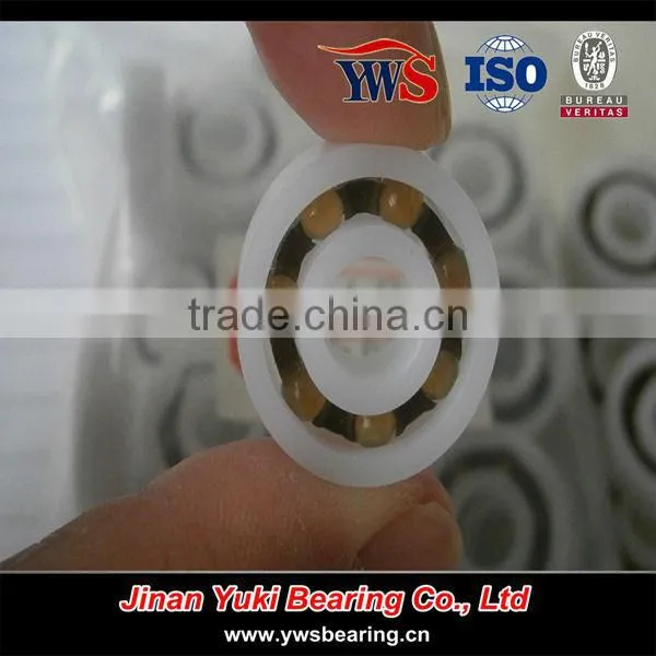 608 PP POM high friction plastic ball bearings