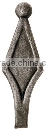 forged iron spear