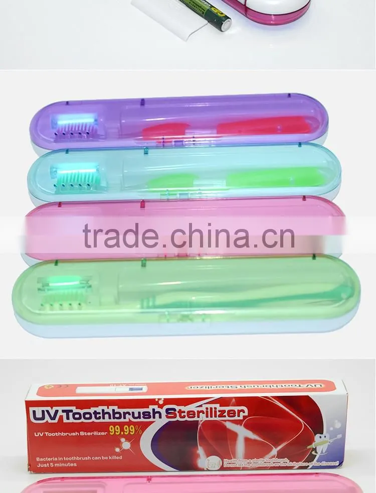 iTouchless Travel UV Toothbrush Sanitizer and Holder