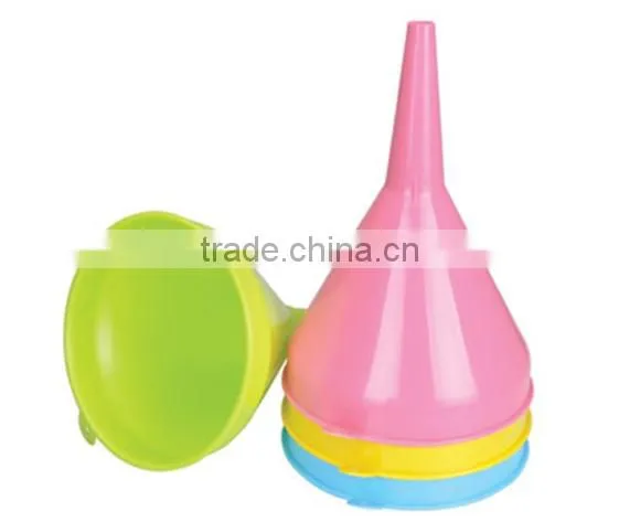 cheap colorful plastic funnel on hot sale