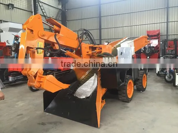 Long service life tunnel underground mining loader for coal mine