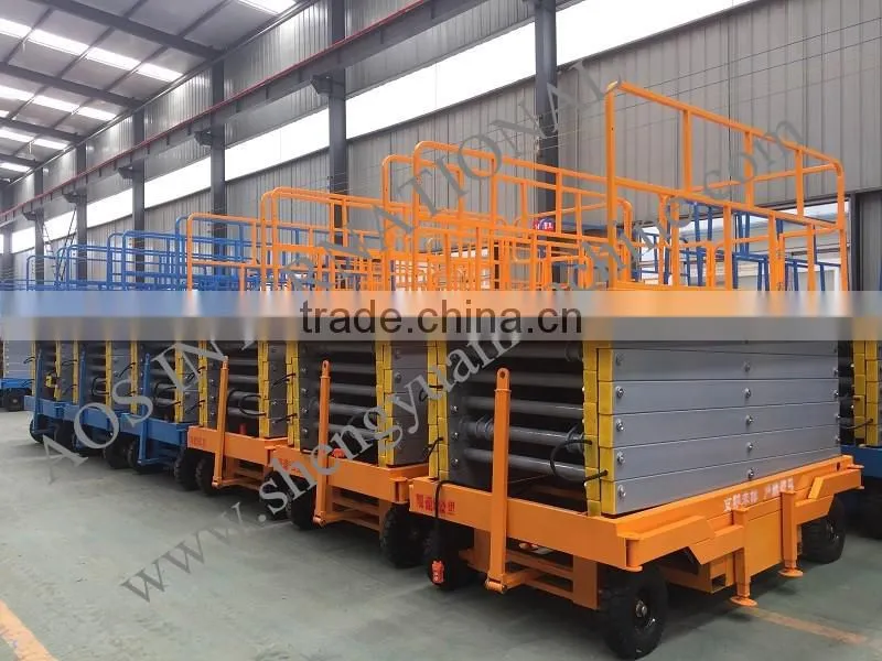 Chinese Hydraulic Scissor Aerial Lift Table