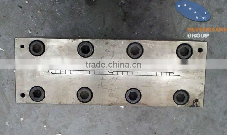 PVC wall panel extruder machine