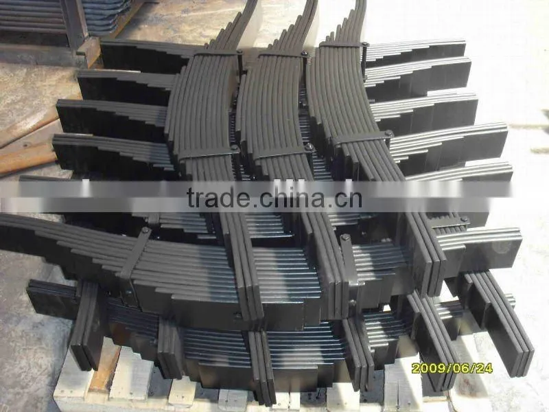 Flat bar leaf spring