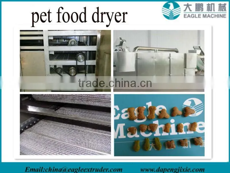 natural gas heating continuous working snack pellet dryer