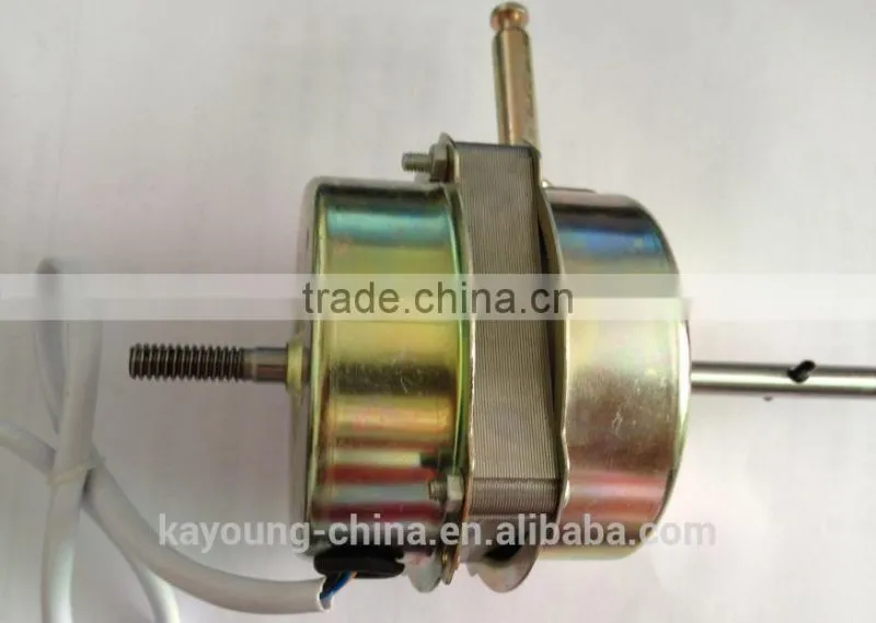 fan motor in aluminious frame with copper wire.AC MOTOR