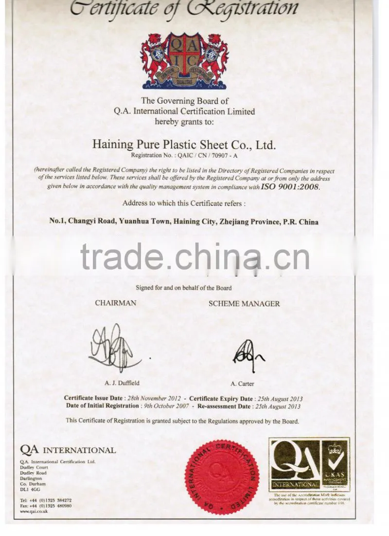 made in China cheap clear pc hollow sheet & sun sheet