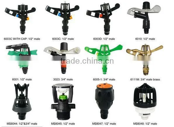 6004ADJ 3/4" full/partial circle sprinkler with Adjustable angle
