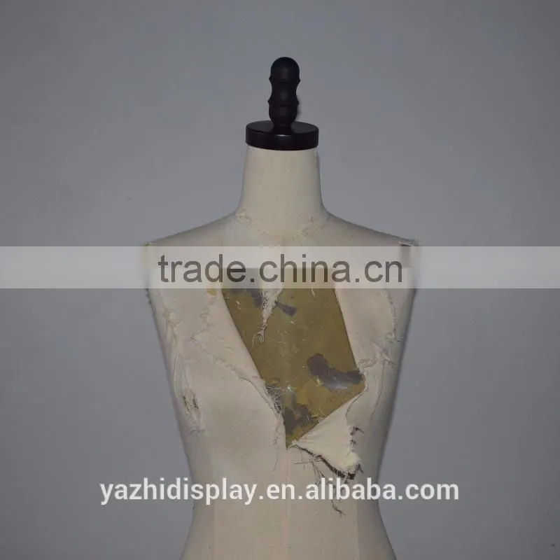 New Design worn out Fabric tailors mannequin For shop Display