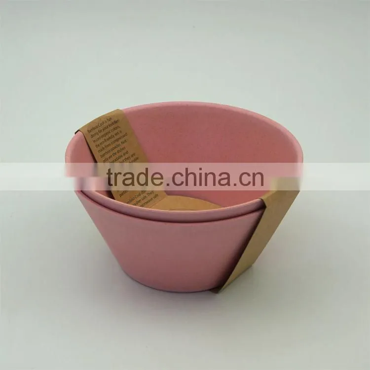 bamboo fiber biodegradable eco tableware