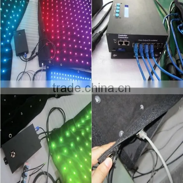 High quality china hd p5 led display screen hot xx flexible led video curtain