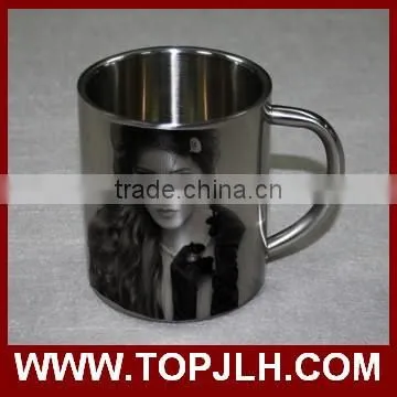 Custom logo printed Blank Stainless Steel 11oz Mug