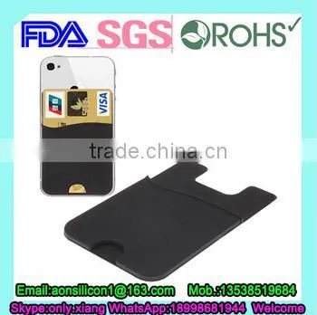 Rabbit ears silicone mobile phone case with long strips
