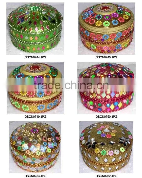 Fashion gift metal jewelry box