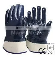 NMSAFETY Heavy duty oil resistant working gloves nitrile gloves chemical resistance