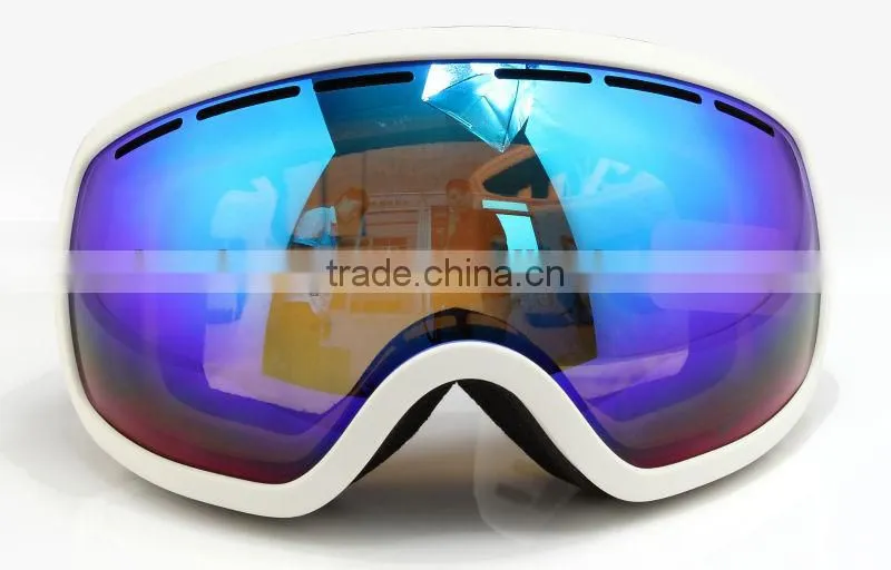 TPU flexible frame custom snowboarding goggles, snow boarding goggles, ski glasses